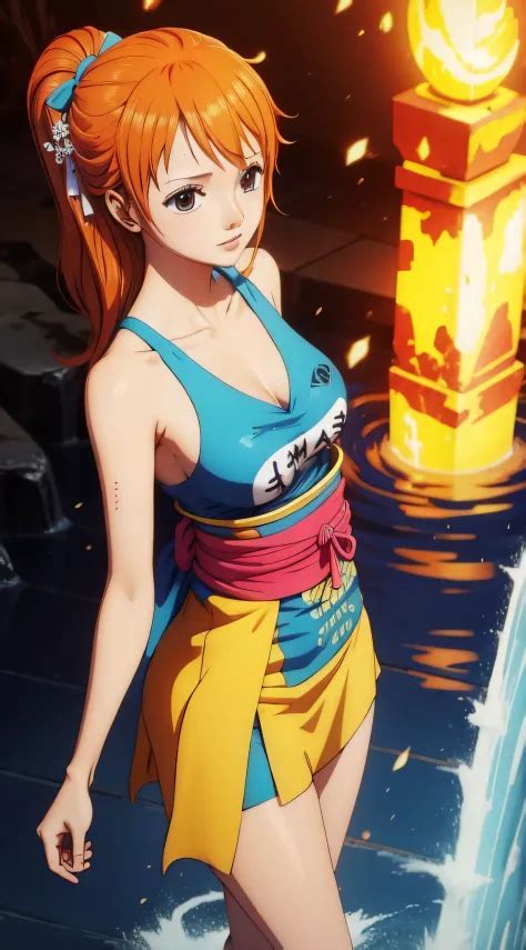 One Piece Nami Vore Seaart Al Free Al Art Generator