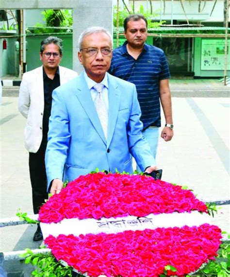 Pm S New Press Secretary Pays Homage To Bangabandhu The Asian Age