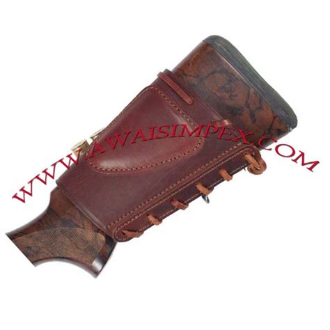 Buttstock Cartridge Case Brown Art Ai 2203 Awais Impex