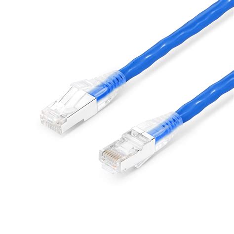 7ft 2 1m Cat6a 26AWG Snagless Shielded SFTP LSZH CM Ethernet