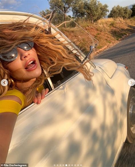 Rita Ora Shows Off Her Incredible Figure As She Poses In A Tiny Bikini