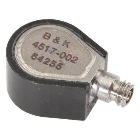 B K Type Miniature Tear Drop Ccld Accelerometer Mv G