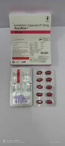 Cipla Finished Product Isotroin 20 Capsules For Oral Dose 20mg At