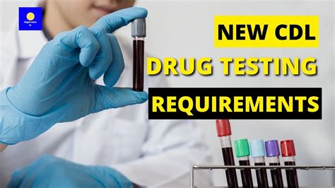 New Cdl Drug Testing Requirements Youtube