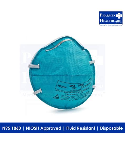 3m N95 Healthcare Particulate Respirator And Surgical Mask 1860