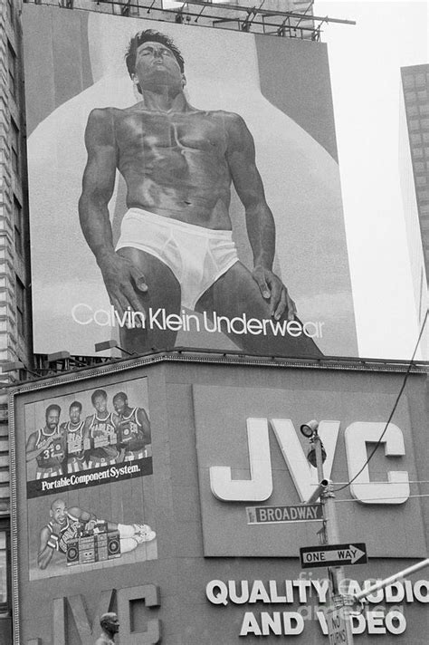 Calvin Klein Underwear Advertisement By Bettmann