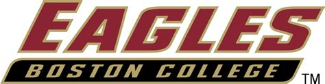 Boston College Eagles Logo Wordmark Logo Ncaa Division I A C