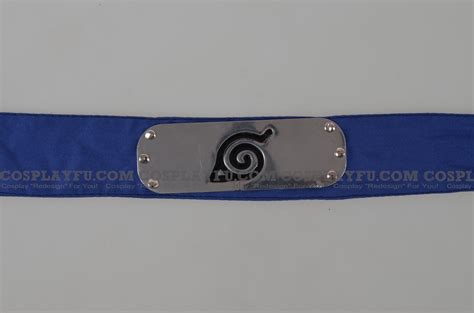 Naruto Headband (Blue,Leaf Village) from Naruto - CosplayFU.com