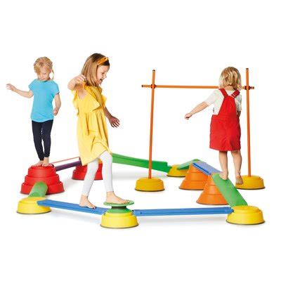 Gonge Balancierset Bewegungsparcour F R Kinder Kinderspiel