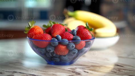 Ai Generated Freshness And Sweetness In A Bowl Of Berries Generated By