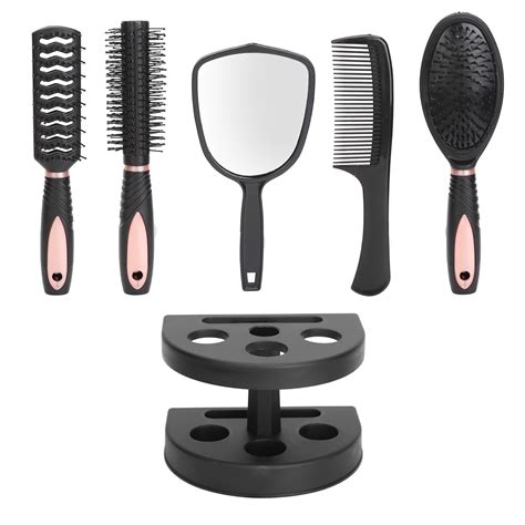 5pcs Hair Brush Set Paddle Hair Brush Detangle Massage Styling Comb