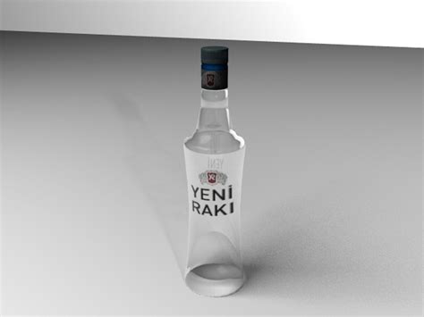 3d Model Alcohol Raki