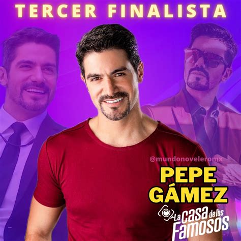 Mundo Novelero On Twitter Tercer Finalista Pepe G Mez Se Convierte