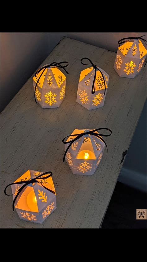 DIY Christmas Lanterns | Festive Paper Crafts