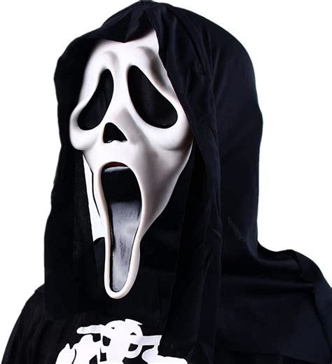 Halloween Ghostface Maske Geist Scream Maske Latex Adult Ghost Face