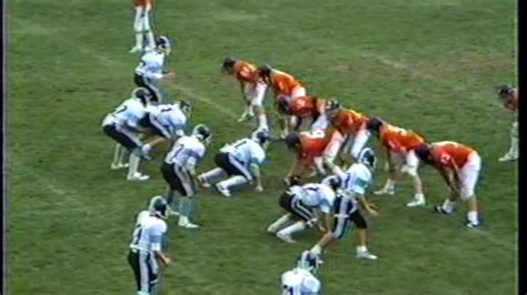 Bridgeport Freshman Football 1985 Ohio Bridgeport Vs Linsly Youtube