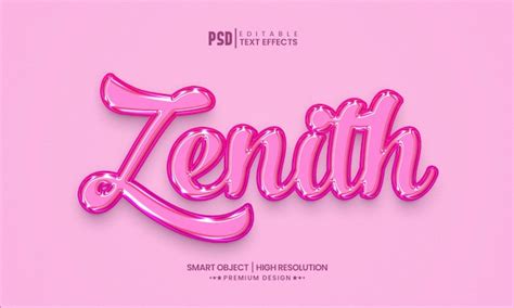 Premium Psd Editable D Text Effect Typography Lettering Postert