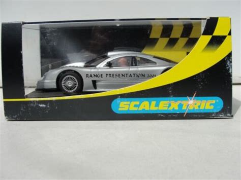 Scalextric Mercedes Clk Gti Silver C Slot New Old Stock