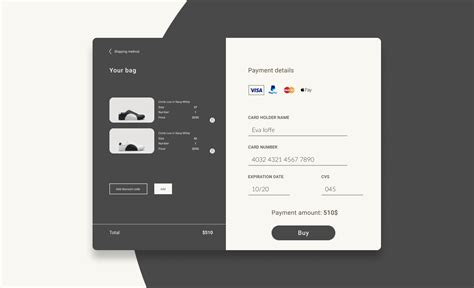 Credit Card Checkout On Behance