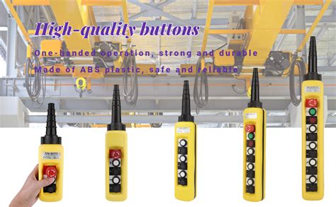 Hoists And Accessories Crane Chain Hoist Push Button Switch Lifting