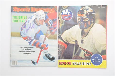 Lot Detail New York Islanders Autograph And Memorabilia Collection Of