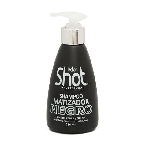 Shampoo Matizador Negro Kolor Shot Ml Bella Bella