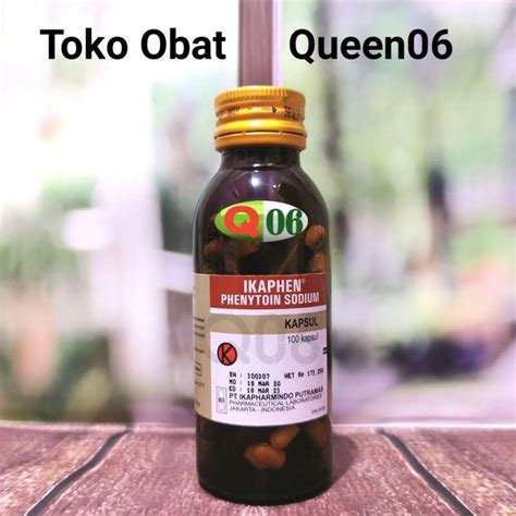 Promo Ikaphen Phenytoin Sodium Obat Kejang Epilepsi Saraf - Per Botol ...