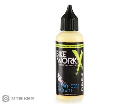 BIKEWORKX Chain Star Extrem mazací olej na reťaz 50 ml MTBIKER Shop