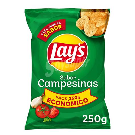 Lay S Patatas Fritas Sabor Campesina Sin Gluten Bolsa G