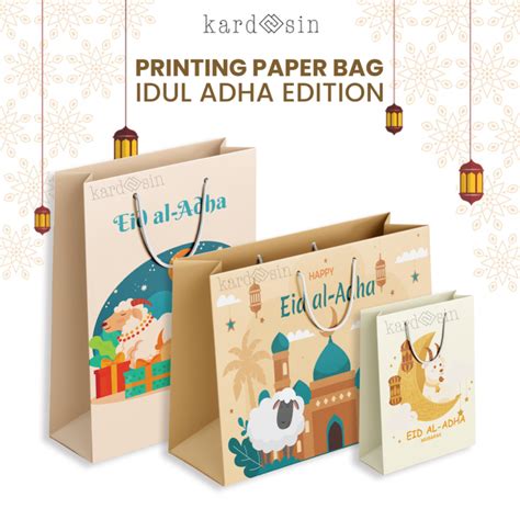 Jual IDUL ADHA PRINTING RAMADAN PAPER BAG PAPERBAG TAS KERTAS EID AL