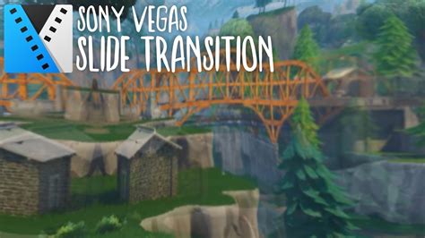 Tutorial Smooth Slide Bounce Transition Effect Sony Vegas Pro