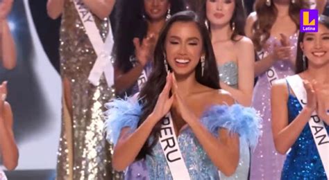 Miss Universo Camila Escribens Pas Al Top Y Sigue En Carrera