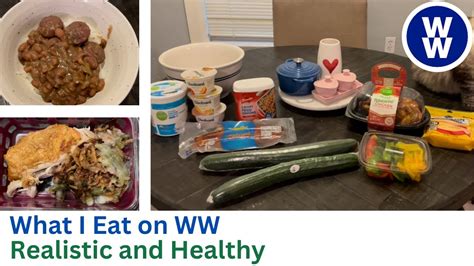 What I Eat On WW Meal Prep For Weight Loss Weight Watchers Grocery