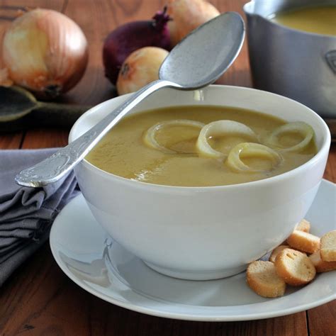 Recette velouté doignons Marie Claire