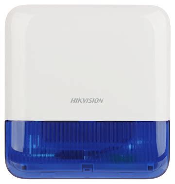 Wireless Outdoor Siren Ax Pro Ds Ps E We Blue Hikvision Outdoor