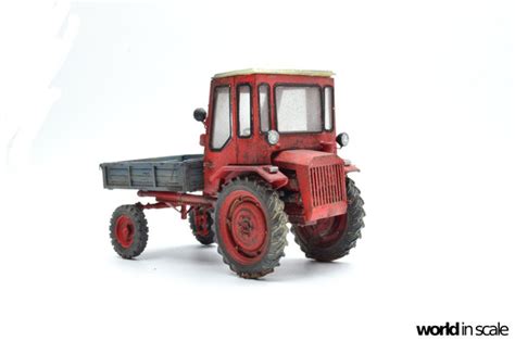 T M Self Propelled Chassis Of Red Iron Models