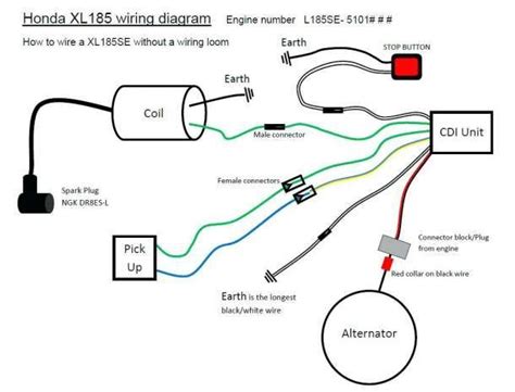 Cdi 5 Pin Wiring Diagram 1986 Honda 200s Honda 6 Pin Cdi Wir