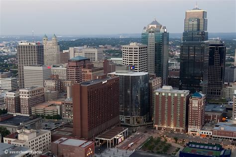 Downtown Kansas City Skyline Aerial Photo Set - Eric Bowers Photoblog