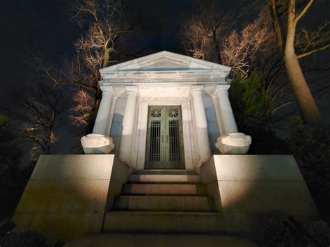 Historic Laurel Hill Cemetery Joins Philadelphias Glowing Skyline