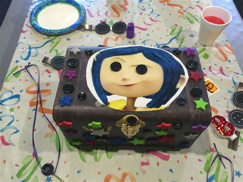 Coraline Treasure Box Coraline Birthday Party Decorations Party