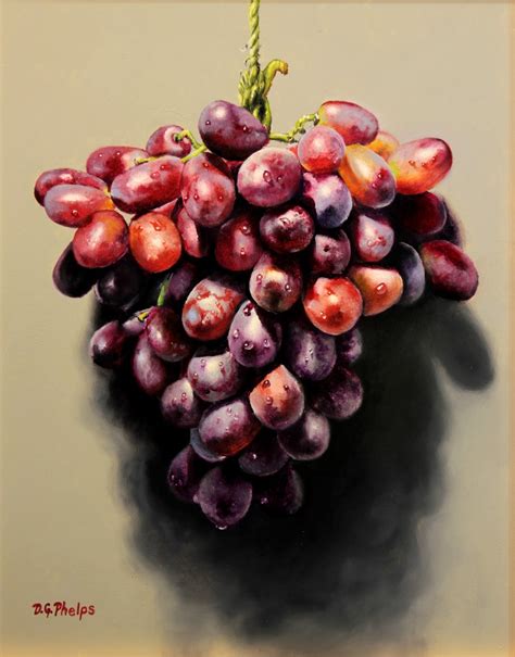 Delmus Phelps - Work Zoom: Burgundy Grapes