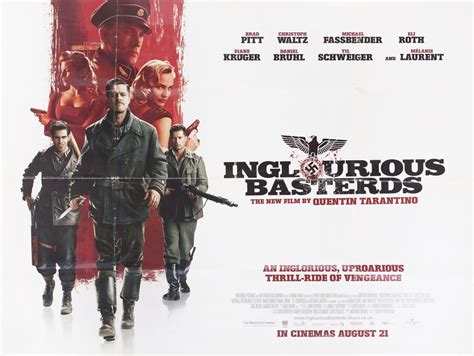 Inglourious Basterds Original 2009 British Quad Movie Poster ...