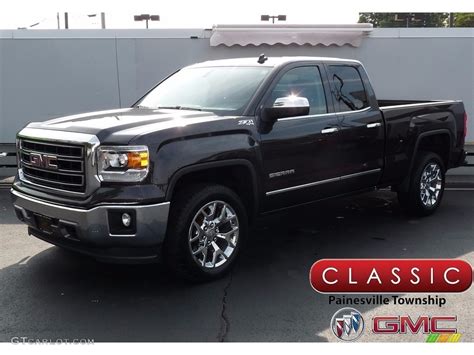 2014 Iridium Metallic Gmc Sierra 1500 Slt Double Cab 4x4 122810572