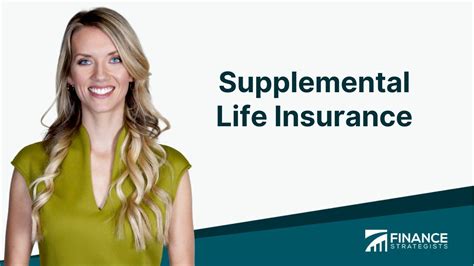 Supplemental Life Insurance Meaning Factors Tax Implications