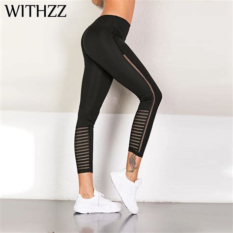 Withzz Hollow Leggings New Arrival Women Fitness Workout Jeggings Sporting Athleisure Active