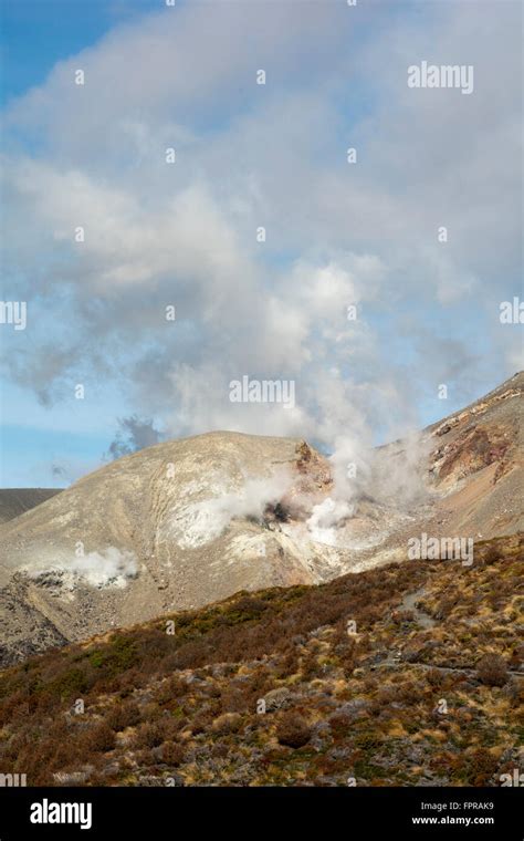 Mount Tongariro is a 1978 meter high volcano in the Tongariro National ...