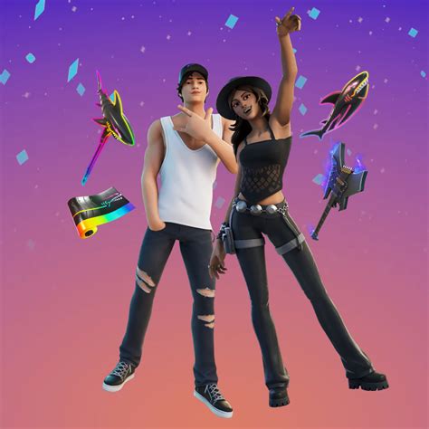 Pack LOTE FIESTA EN COACHELLA Fortnite Lotes Paquetes Y Conjuntos En