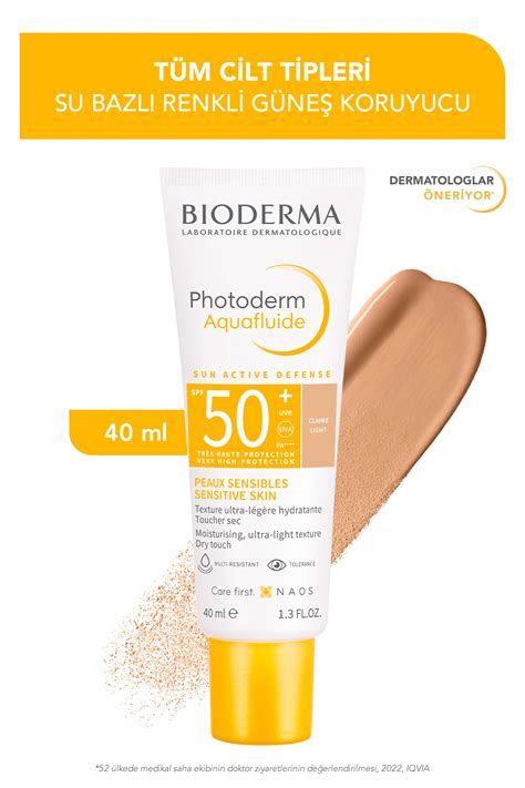 Bioderma Photoderm Aquafluid Spf 50 Light 40 Ml Fiyatı Yorumları