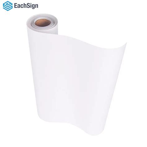 Customized Printable Self Adhesive Vinyl Rolls Digital Printing For