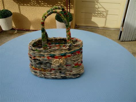 Vannerie De Sacs En Papier Decoration Wicker Baskets Creations Home